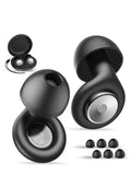 45dB Noise Cancelling Ear Plugs for Sleeping, Reusable Soft Silicone Earplugs with 8 Eartips & Storage Case, Hearing Protection