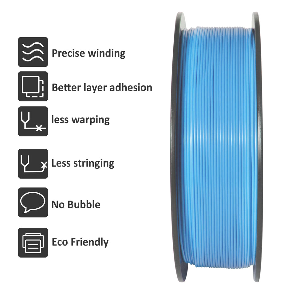 Geeetech 5Kg Standard PLA Filament 1.75mm 3D Printer Plastic Material, Accuracy 0.03mm, multiple colour, Fit Most FDM Printer