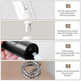 2-in-1 multi-function USB Rechargeable Electric Egg Beater Baking Mixer Milk Frother Kitchen Gadgets Coffee Stirrer Tools Dining