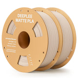 DEEPLEE Matte PLA Filament 1KG,1.75mm FDM 3D Printer Filament Dimensional Accuracy +/- 0.02mm, 1kg Carboard Spool (2.2lbs)