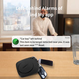 1 Pack Bluetooth Luggage Tracker with Find My APP (iOS Only) Air Smart Tag GPS Tracker Tag for Locator Key Finder