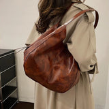 Womens Hand Bags Soft PU-Leather Shoulder Bags Ladies All-Matching Shopping Dating Bag Large Capacity Crossbody Bag Gift