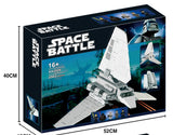 Empire Shuttle Big White Goose 10212 Giant Boy Assembled Building Blocks Toy
