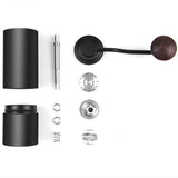 Manual Coffee Grinder Coffee Milling Machine Kitchen Aluminum Coffee Mills Mini Portable Hand-Made Coffee Bean Grinders 15g