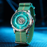 BERNY Automatic Skeleton Watch For Men 3D Dial 5ATM Luminous Sapphire 316L Steel MIYOTA 82S0 Mechanical Top Luxury Men's Watches