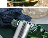 Automatic Beer Bottle Opener Stainless Steel Beer Opener Portable Push Down Wine Beer Cap Opener Kitchen Gadgets Party Gift