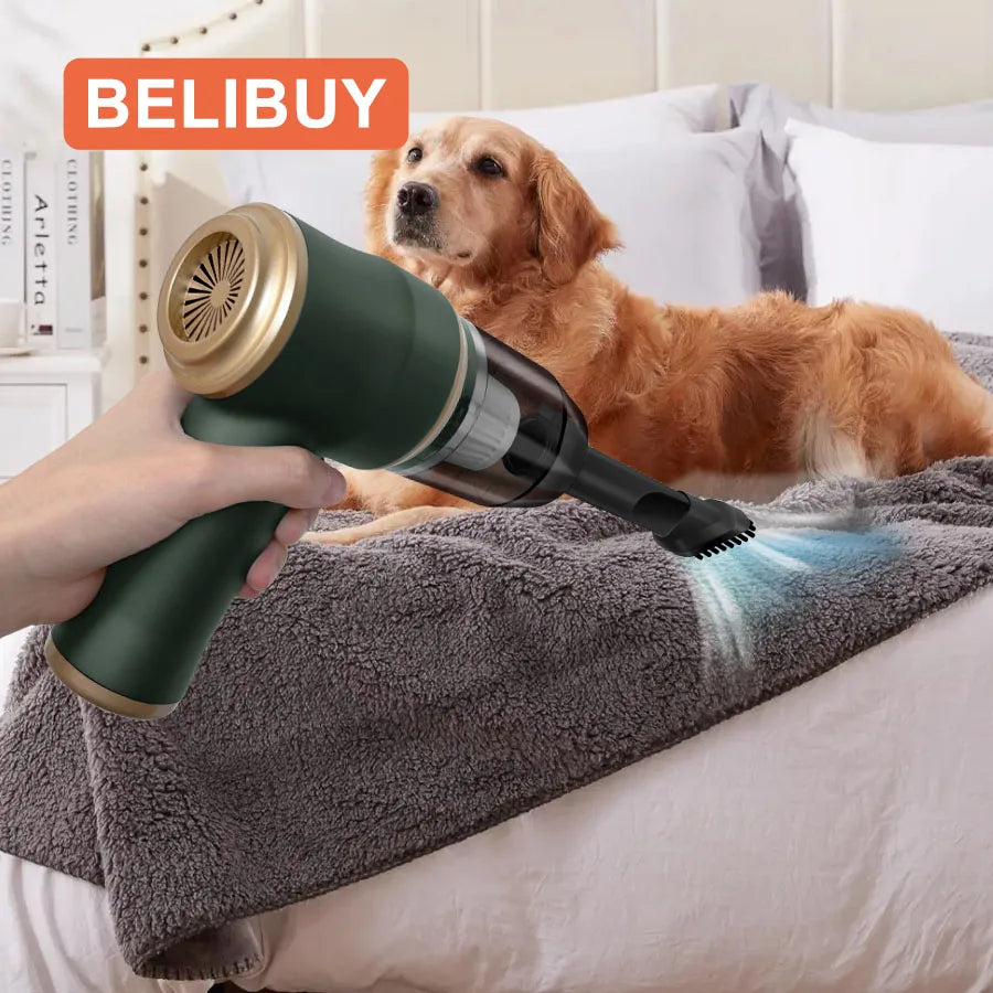 BELIBUY Portable Home and Car Vacuum Cleaner High Power Cleaner Carpet Office Car Powerful Small Vacuum Cleaner Cleaning machine