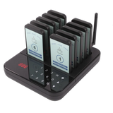 Wireless Restaurant Pager Guest Calling Paging System Waterproof Food Pager for Coffee Shop Dessert Shop Food Truck Bank