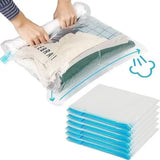 Compression Bags No Vacuum Needed,Travel Camping Essentials Vacuum Bags for Luggage Packing Roll Up Space Saving Storage Bag