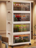 Multilayer Storage Closet Organizer for Multi-scene Use Home Organization Solution for Closets Pantry Or Garage