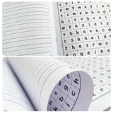 Sight Words Write and Search Game Workbook Preschool English Learning Aids Learn to Read for Beginners Vocabulary Building