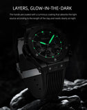 CHENXI Top Brand Luxury Watches for Mens Creative Fashion Luminous Dial with Chronograph Clock Male Casual Wristwatches