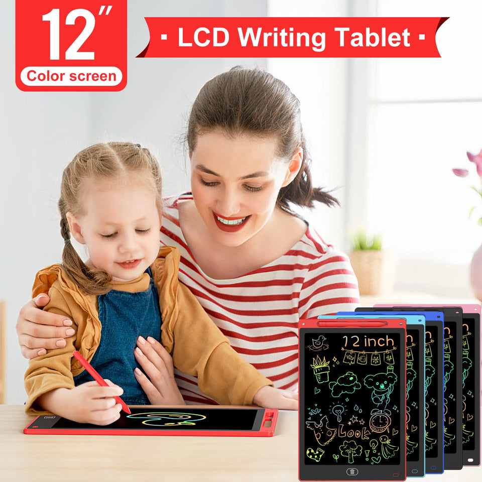 8.5/10/12 Inch LCD Writing Tablet Digital Drawing Tablet Handwriting Pads Portable Electronic Doodle Board for Kids