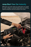 Baseus 2 In 1 Car Air Pump 8000mAh Power Bank Portable Air Compressor with LCD Digital Display Car Tire Inflator Pump