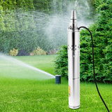 370W DC24V Deep Well Pump Stainless Steel Water Pump Large Flow Rate High Head Lift Extracting Water for Irrigation, Landscaping