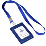 Neck Strap Stationery Business Office School Supplies Card Holder with Lanyard ID Desk Organizer Badge Holder Bus Cards Cover