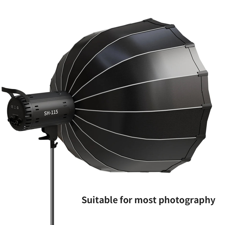 SH 115/135W LED COB Video Light Photography Lamp With Tripod Softbox Remote Control Video Light For Skit Video Photography