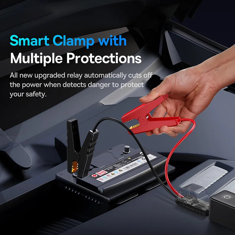 Baseus 600A Car Jump Starter Device Power Bank 6000mAh for Car Battery Emergency Starting Petrol Diesel 12V Car Booster Starter