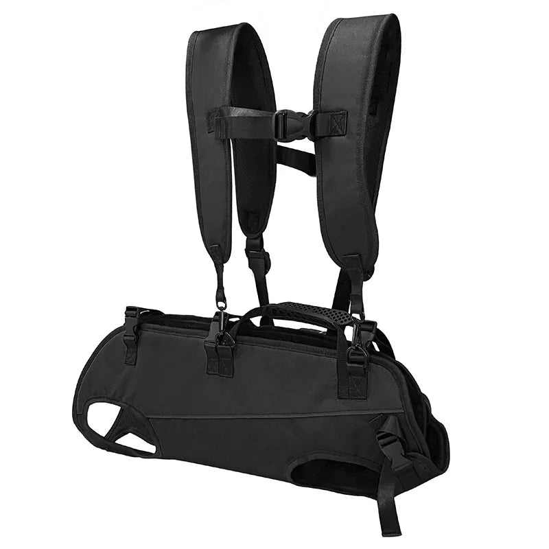 Dog Going Out Bag Big Dog Motorcycle Pet Backpack Going Out Backpack Carrying Bag Strap Fixation Bag