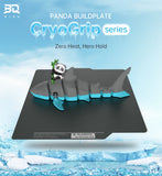 BIQU Panda Build Plate CryoGrip Coating No Clog 256x256mm Spring Steel Double-sided Textured for BambuLab P1 X1 X2D 3D Printer