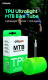 CYCLAMI Ultralight Bike Inner Tube 26 27.5 29 Inches MTB Bicycle TPU Material Tire 45mm French Valve Super Light Anti-Oxidation