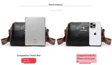 Luxury Kangaroo New Genuine High Quality Soft Leather Women Purses Cofrossbody Bag Designer Brand Ladies Shoulder Crossbody Bags