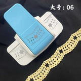 Effort-saving Embossing Device Hollow Lace Edge Pressing Device Punching Device Diy Kindergarten Handmade Greeting Card