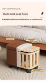 Shoe Cabinets Shoe Stool Upholstered Shoe Bench Storage Ottoman Seat Entryway Hallway Living Room Soft Padded Faux Leather