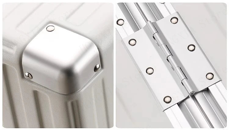 Large Capacity Suitcase 28" 32" Thickened Luggage USB Phone Stand Aluminum Frame Password Trolley Case Travel Wheeled Suitcases