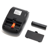 Receipt Printer Portable 58mm Mobile Thermal Printer Wireless BT Mini Bill Ticket Printing Printer with 1pcs Thermal Paper Rolls