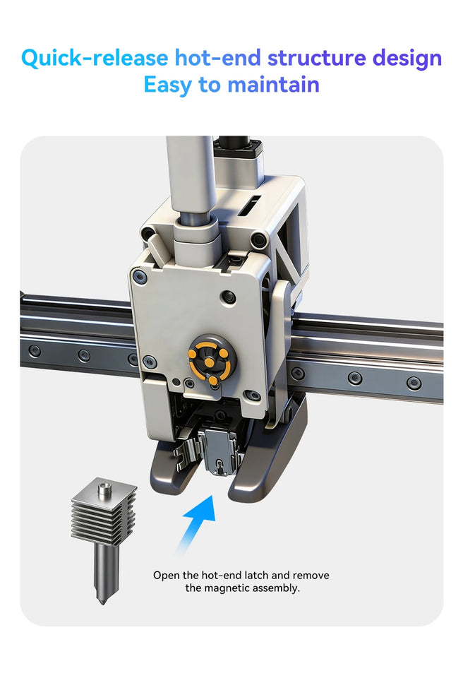 For Bambu Lab A1/A1mini Hotend Heating Assembly High-Temp Resistant Quick ReleaseThermal Insulation Extruder Kit 3DPrinter Parts