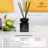 NAMSTE 100ML Reed Diffuser Stick Fragrance oil Aromatherapy Flameless Hotel Home SPA Aromatherapy Air Freshener Fragrance Scent
