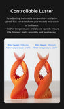 ANYCUBIC Dual-Color Silk Filament Silk Texture FDM 3D Printer PLA Filament Shine Bright Multicolor Silk 3D Printing Material