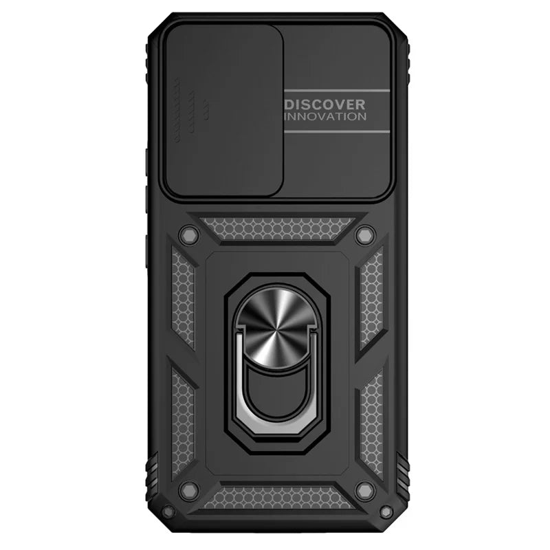 For Samsung Galaxy A14 A34 A54 5G Case Slide Camera Protect Armor Phone Case For Samsung A54 A 14 34 54 Magnet Holder Ring Cover