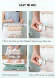 No Need Pump Vacuum Large Plastic Storage Bags Storing Clothes Blankets Reusable Compression Empty Bag Travel Accessories