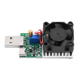 18W 22.5W Electronic Test Load Resistor USB Interface Battery Discharge Capacity Tester with Fan Adjustable Current Module Tool