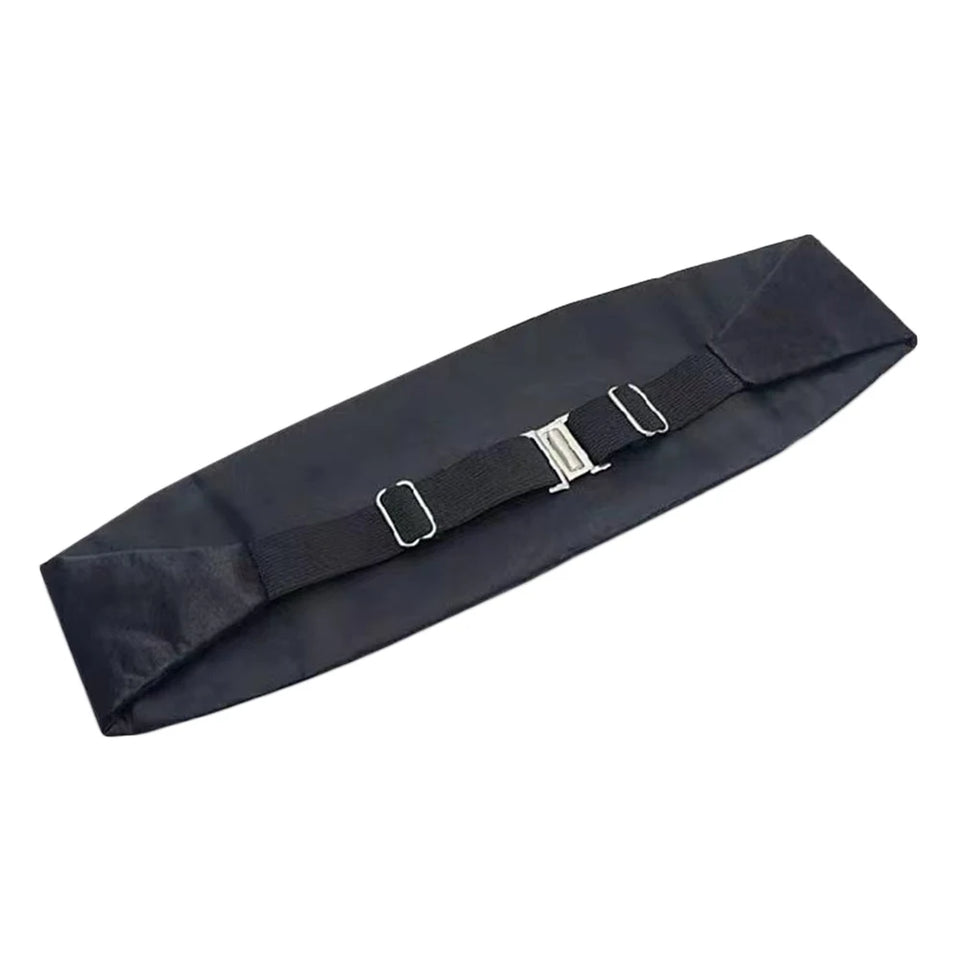Gentleman Solid Wide Silk Satin Elastic Belly Band Tuxedo Cummerbund Commercial Banquet Model Business  Without Bowtie