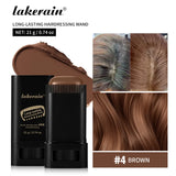 2in1 Hair Dye Stick with Comb Black Brown Coffee Long Lasting Temporary Hair Coloring Covered White Hairs Hairline Pen Washable