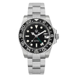 Watchdives WD16760 V2 GMT Watch NH34 Automatic Movement Sapphire Luminous Watches Stainless Steel 300m Waterproof Wristwatch