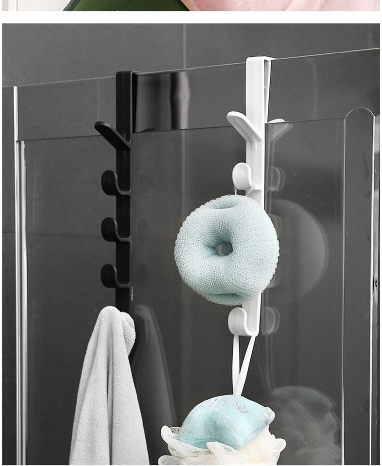 Cabinet Closet Door Hooks Door No Hole Cabinet Storage Hangers Hanging Hooks Dormitory Rental Room Shelves
