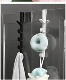 Cabinet Closet Door Hooks Door No Hole Cabinet Storage Hangers Hanging Hooks Dormitory Rental Room Shelves