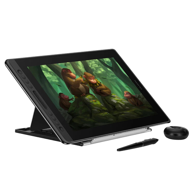 Huion Kamvas Pro 16 15.6 inch Graphic Tablet  Monitor Battery-Free Pen Display Digital Tablet Drawing Monitor with Tilt AG Glass