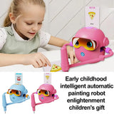 Voicebots Drawing Robot For Kids Voice Interactive Educational Drawing Machine Magic Painting Robot Gift For Boys Girls