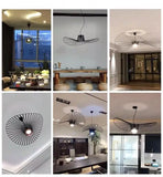 Italian Nordic Straw Hat Pendant Light Restaurant Art Living room Designer Industrial Retro Restaurant Kitchen Hanging Lights