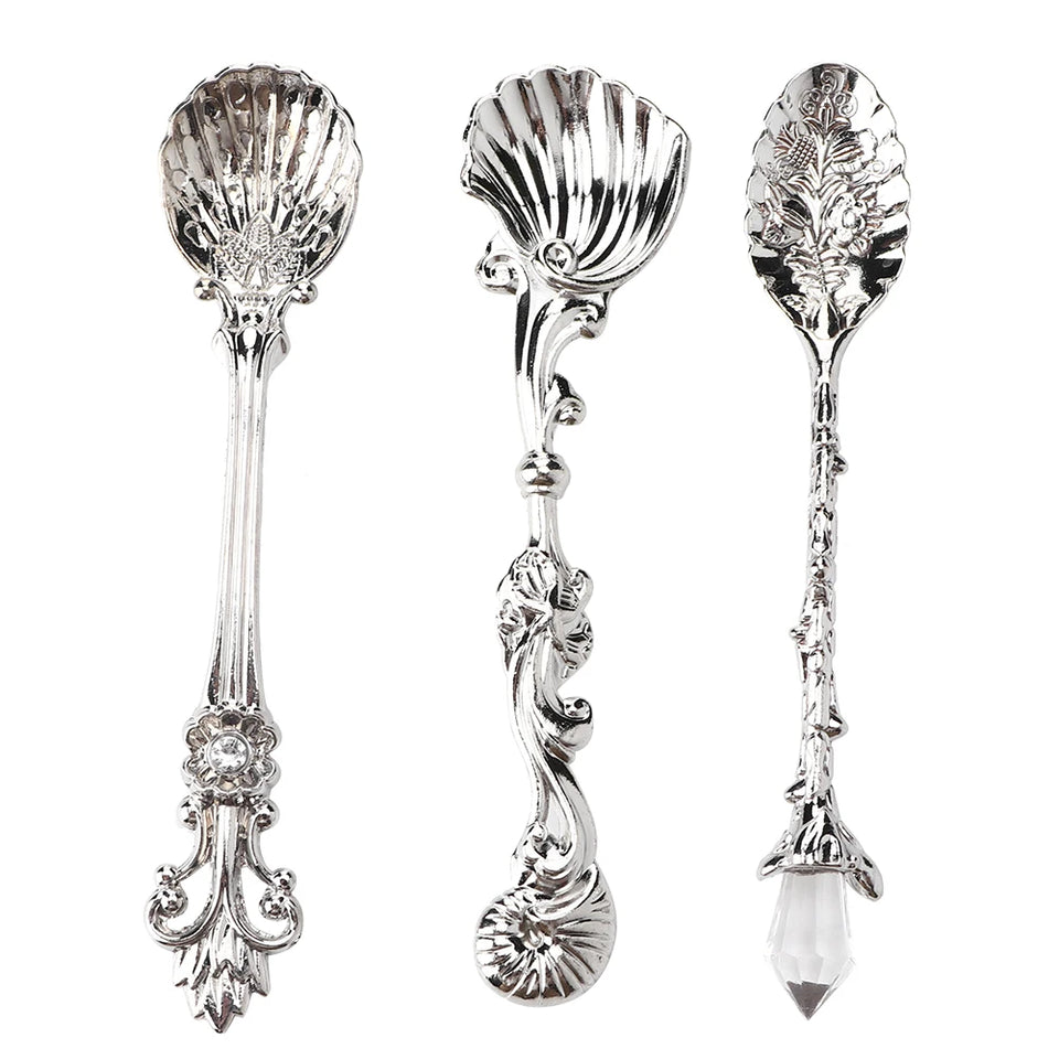 Coffee Spoon Dessert Spoon Teaspoon Vintage Spoon Vintage  Cutlery Coffee Spoon Dessert Spoon Teaspoon Kitchen Tableware