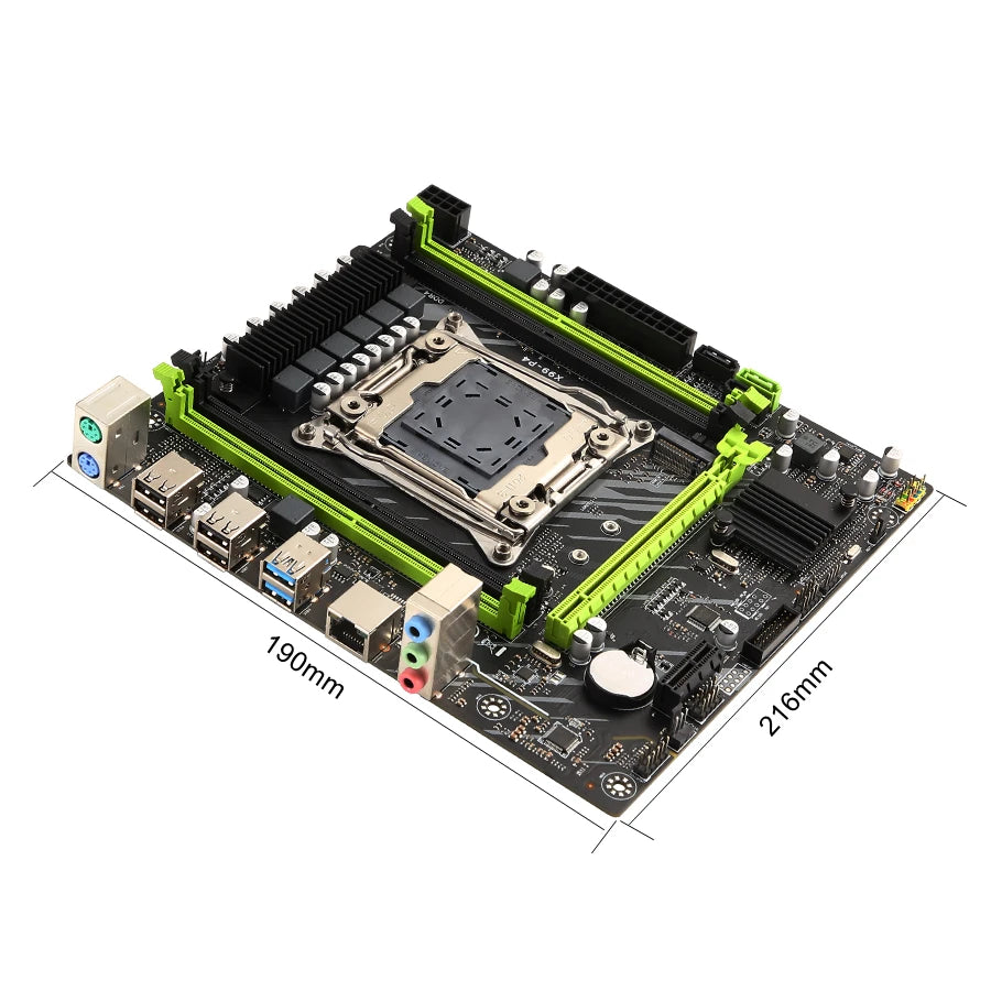 Kllisre X99 motherboard combo kit set LGA 2011-3 Xeon E5 2680 V3 CPU DDR4 32GB 2133MHz ECC Memory
