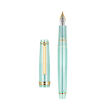 Jinhao 82 Fountain Pen Acrylic Ink Pen Spin Golden sliver clip 0.5mm F Nibs classic Business Office School Supplies Writing Pen