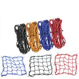 New Arrivals Elasticated Bungee Cargo Luggage Package Net with 6 Hooks for Rear Bicycle Bag Basket Bike Cycling Accessory