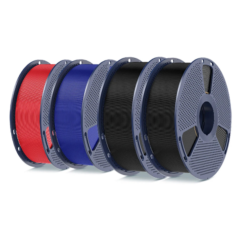 SUNLU Official Filament 10kg PETG filament 1.75mm 1kg/roll 10 Spool 3D Printer Filament PLA/PETG/Silk/ABS/TPU For Bambu Creality