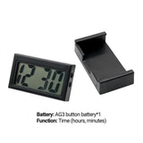Electronic Clock Car Dashboard Student Exam Study Mini LCD Display Large Screen Table Desk Digital Clock Home
